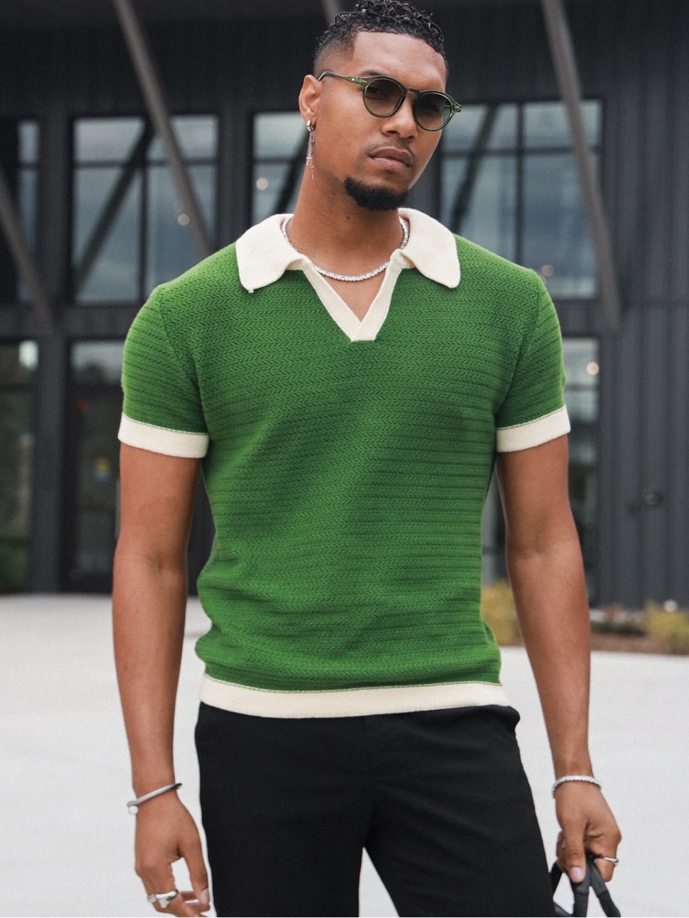 Oxknit Men’s Vintage 60s Knit Polo
